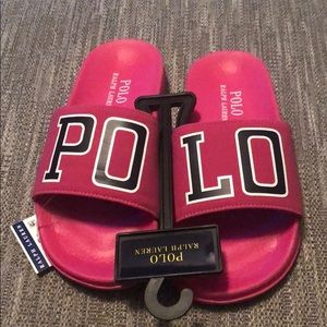 NWT Toddler girl Polo Ralph Lauren size 12 sandals